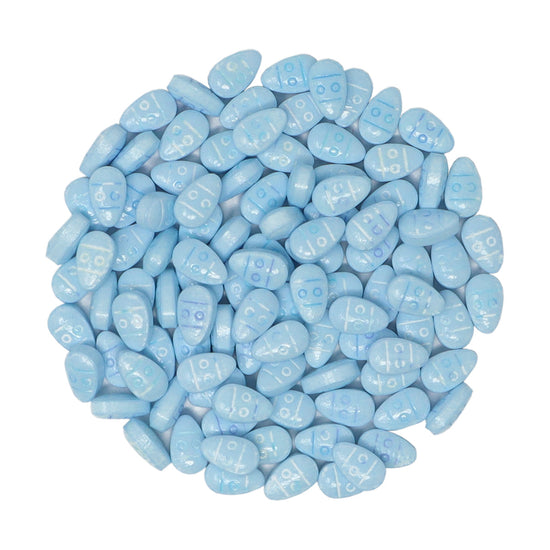Candy Shapes Blue Easter Eggs 2oz