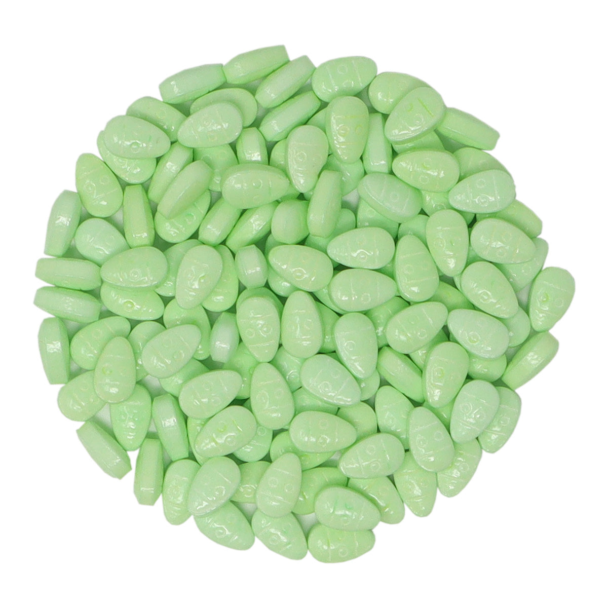 Candy Shapes Mint Green Easter Eggs 2oz