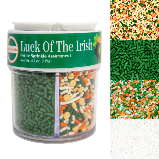Luck of the Irish Petite Sprinkle Assortment 4.2oz