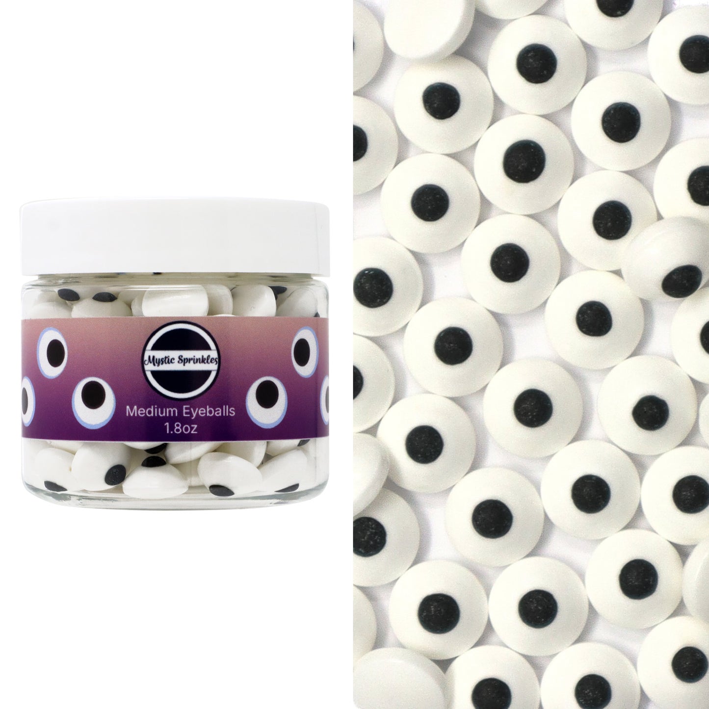 Candy Shapes Medium Eyeballs 1.8oz