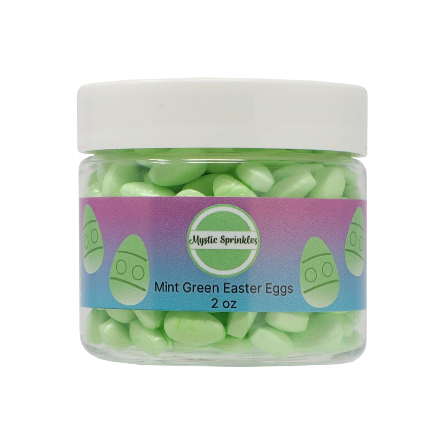 Candy Shapes Mint Green Easter Eggs 2oz