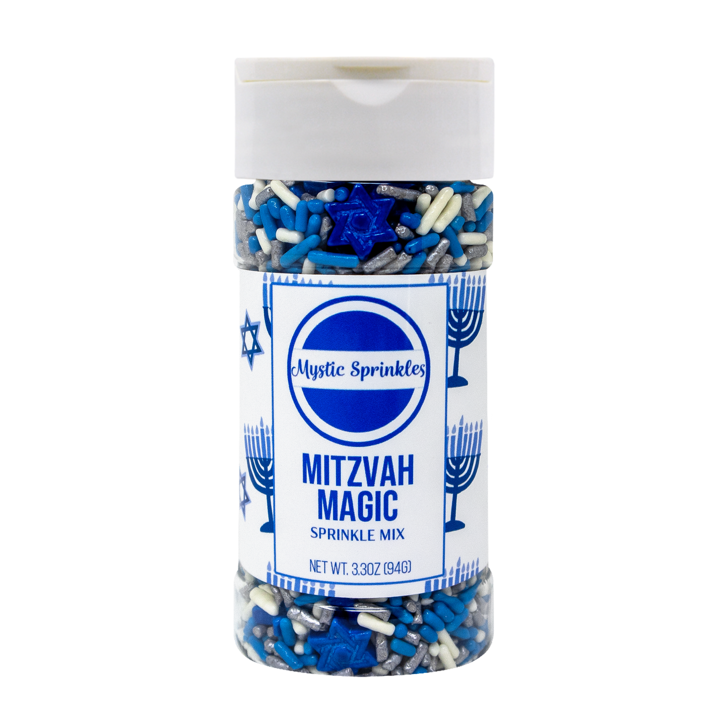 Load image into Gallery viewer, Mitzvah Magic Sprinkle Mix 3.3oz
