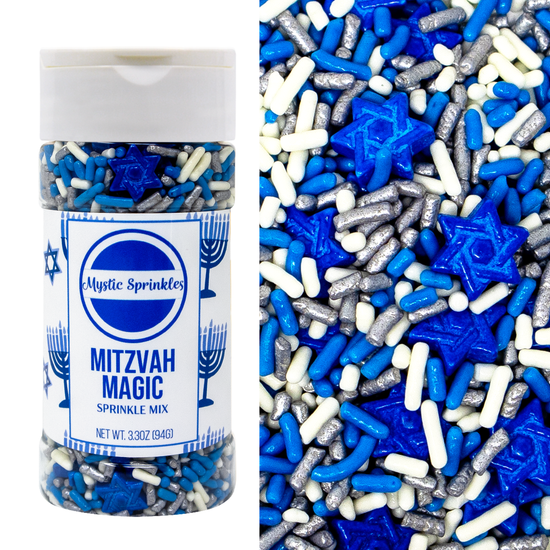 Load image into Gallery viewer, Mitzvah Magic Sprinkle Mix 3.3oz
