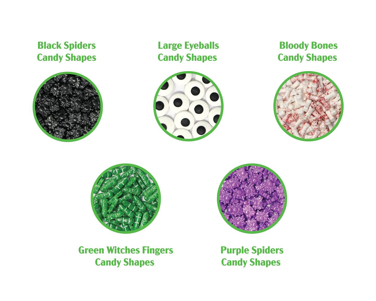 Make A Face Cupcake Kits - Monster Mash 2.5oz