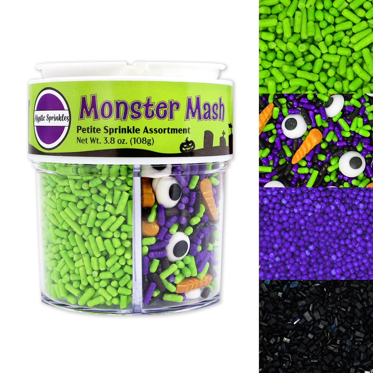 Monster Mash Petite Sprinkle Assortment 3.8oz
