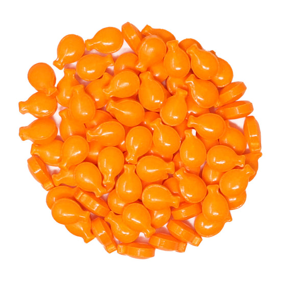 Candy Shapes Orange Balloons 2oz