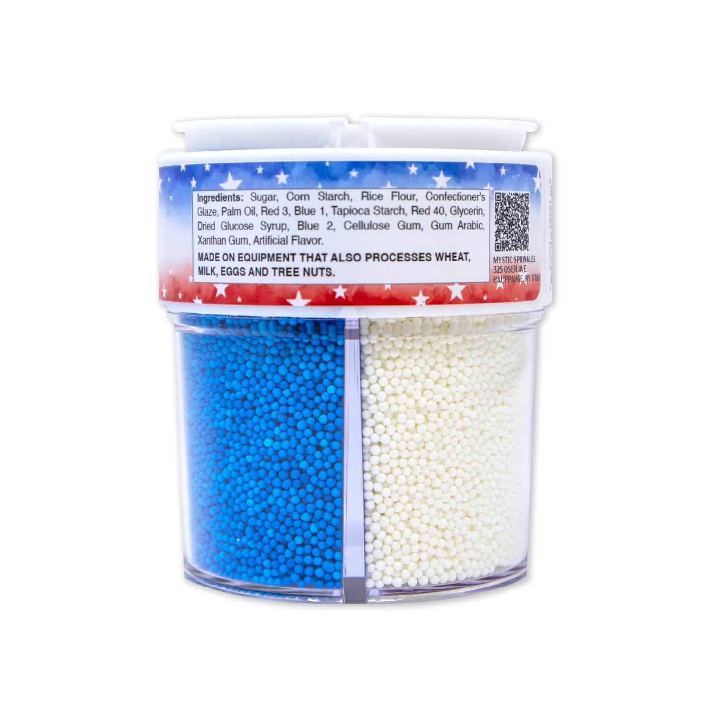 Patriotic Pride Nonpareil Petite Sprinkle Assortment 4.2oz