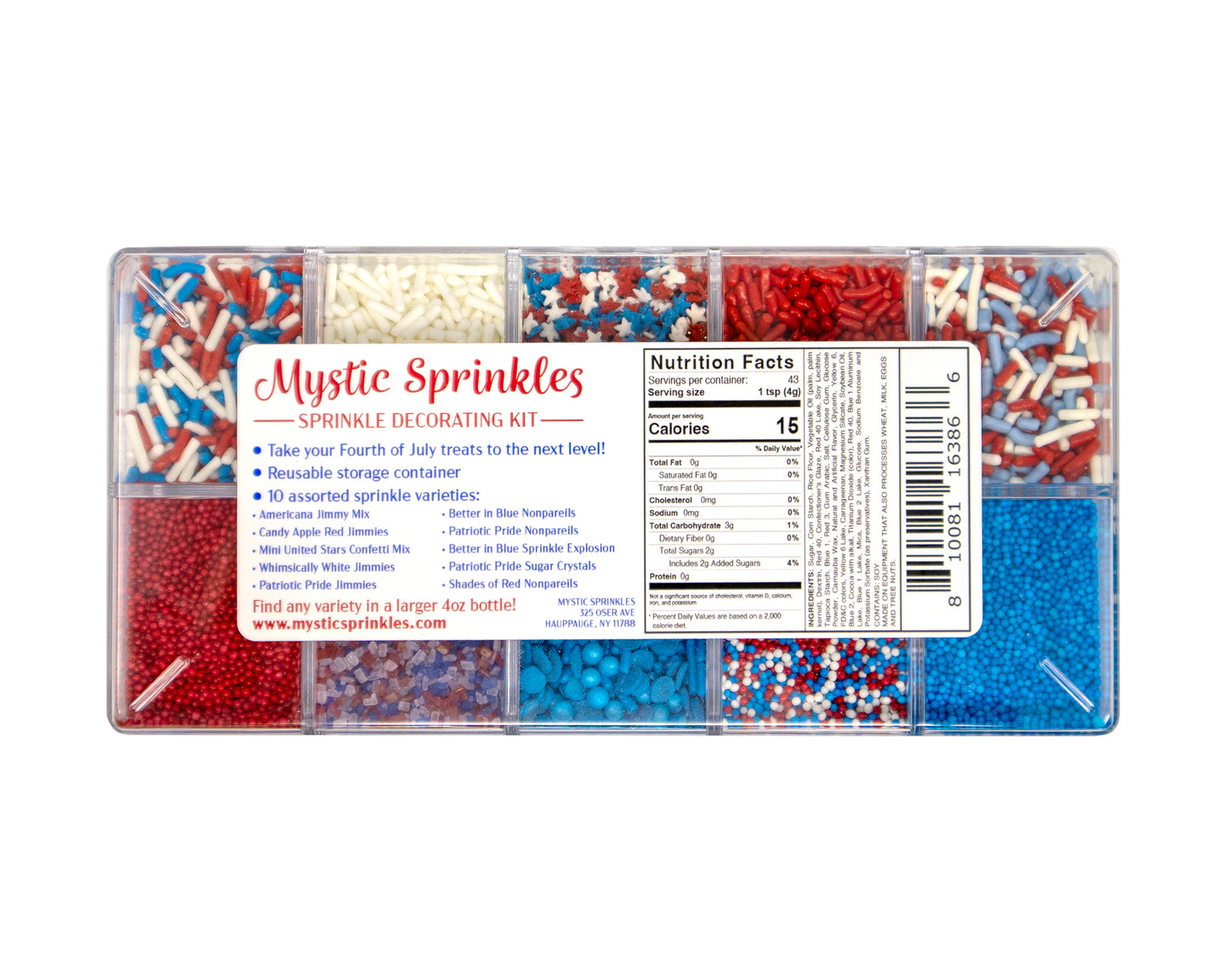Patriotic Pride Decorating Kit 6.1oz