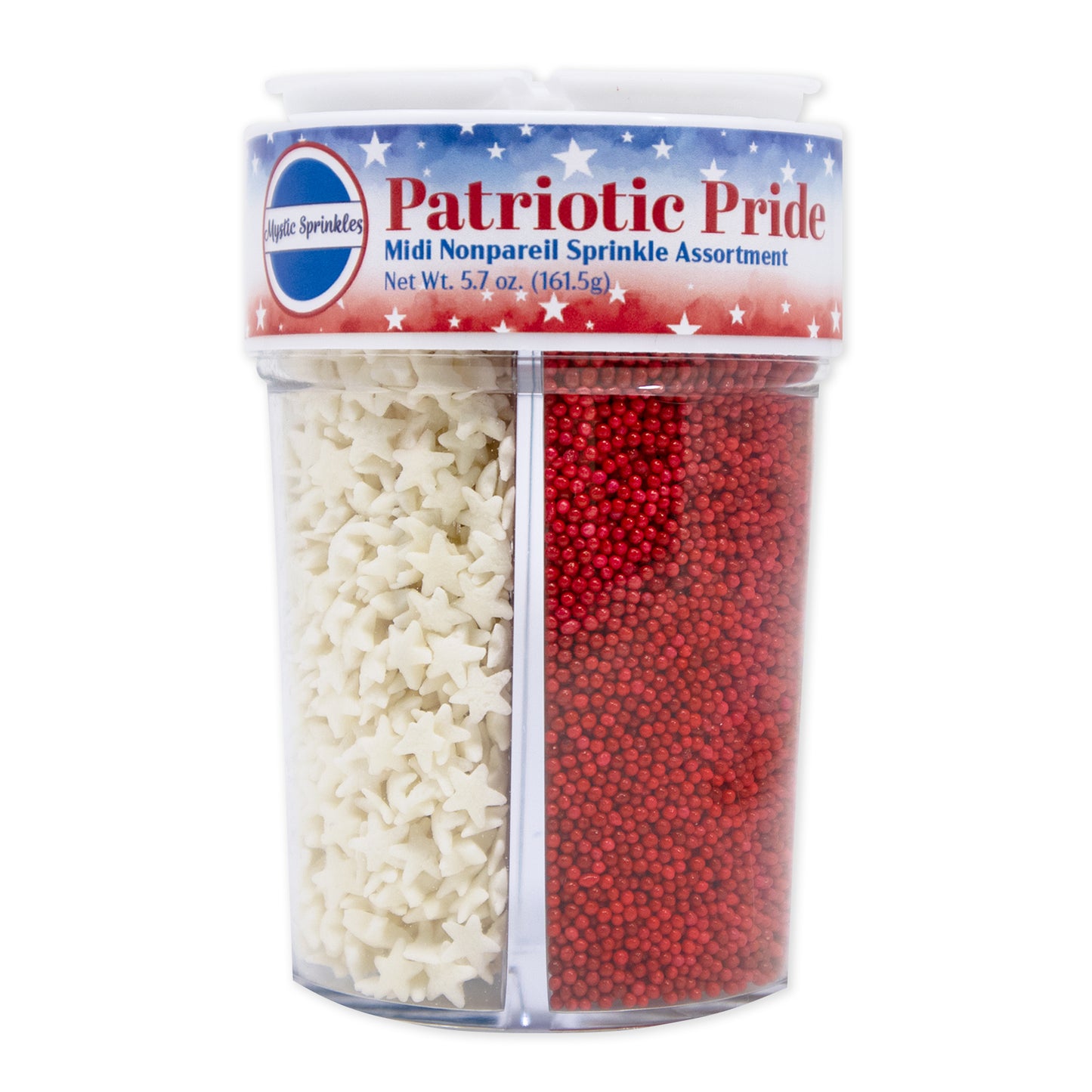 Patriotic Pride Nonpareil Midi Sprinkle Assortment 5.7oz