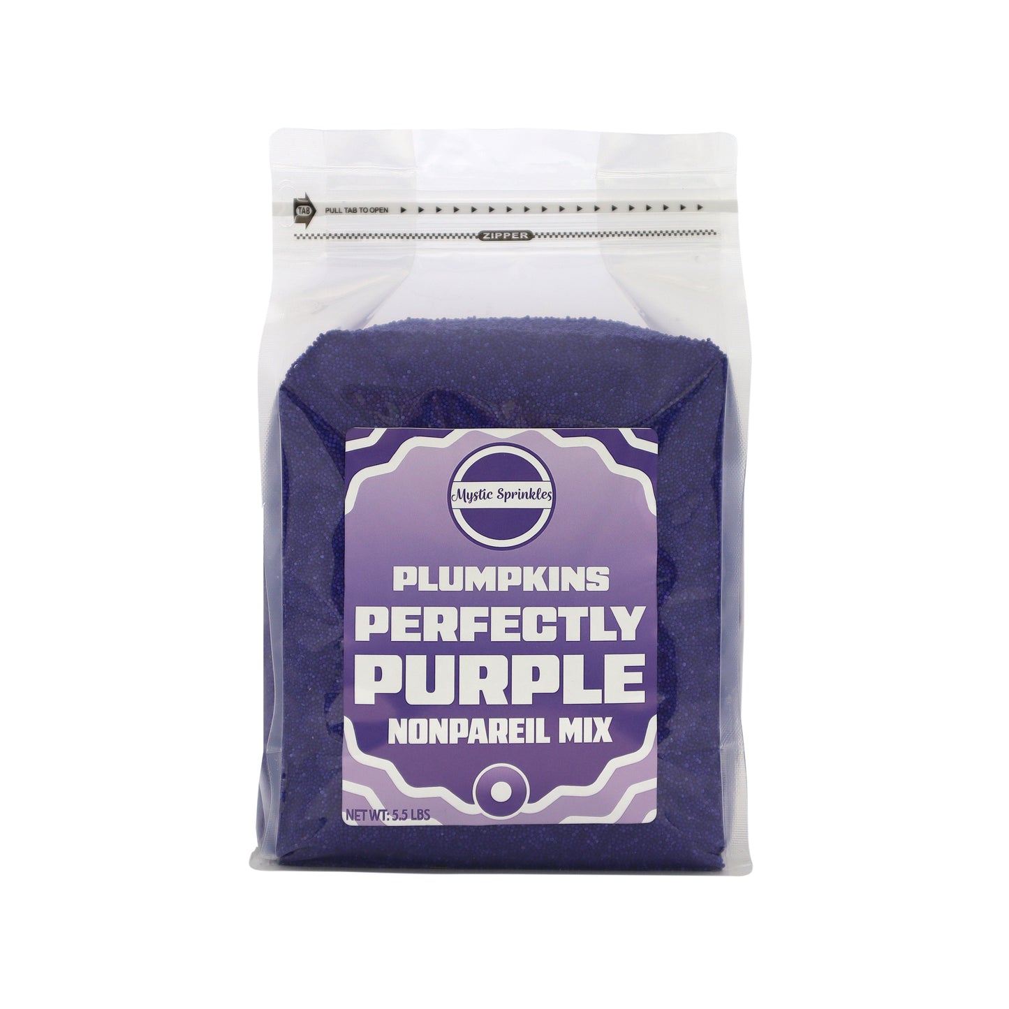 Plumpkins - Perfectly Purple Nonpareils 5.5lbs Bulk Bag