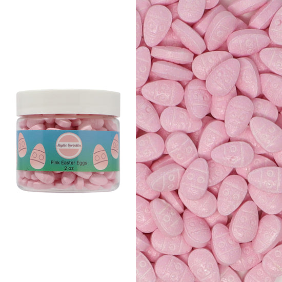 Candy Shapes Pink Easter Eggs 2oz