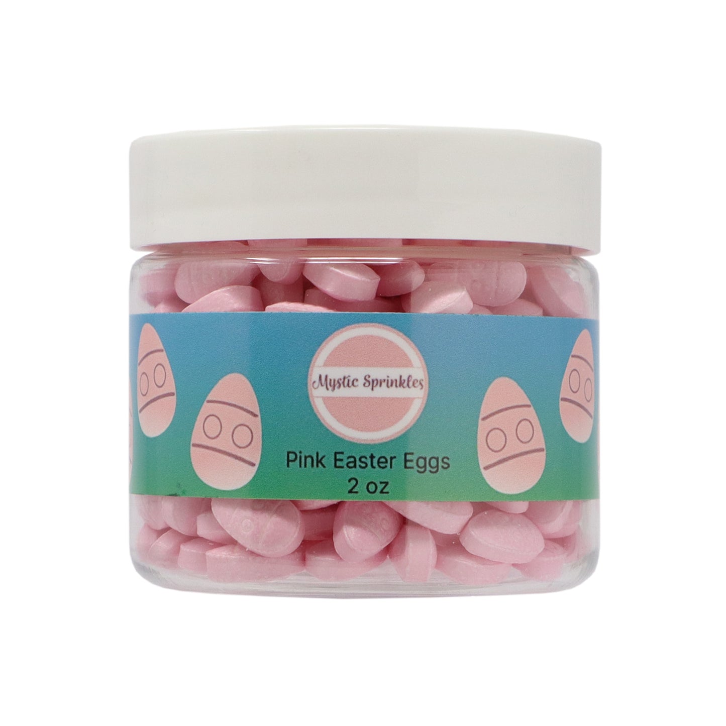 Candy Shapes Pink Easter Eggs 2oz