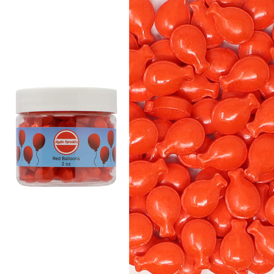 Candy Shapes Red Balloons 2oz