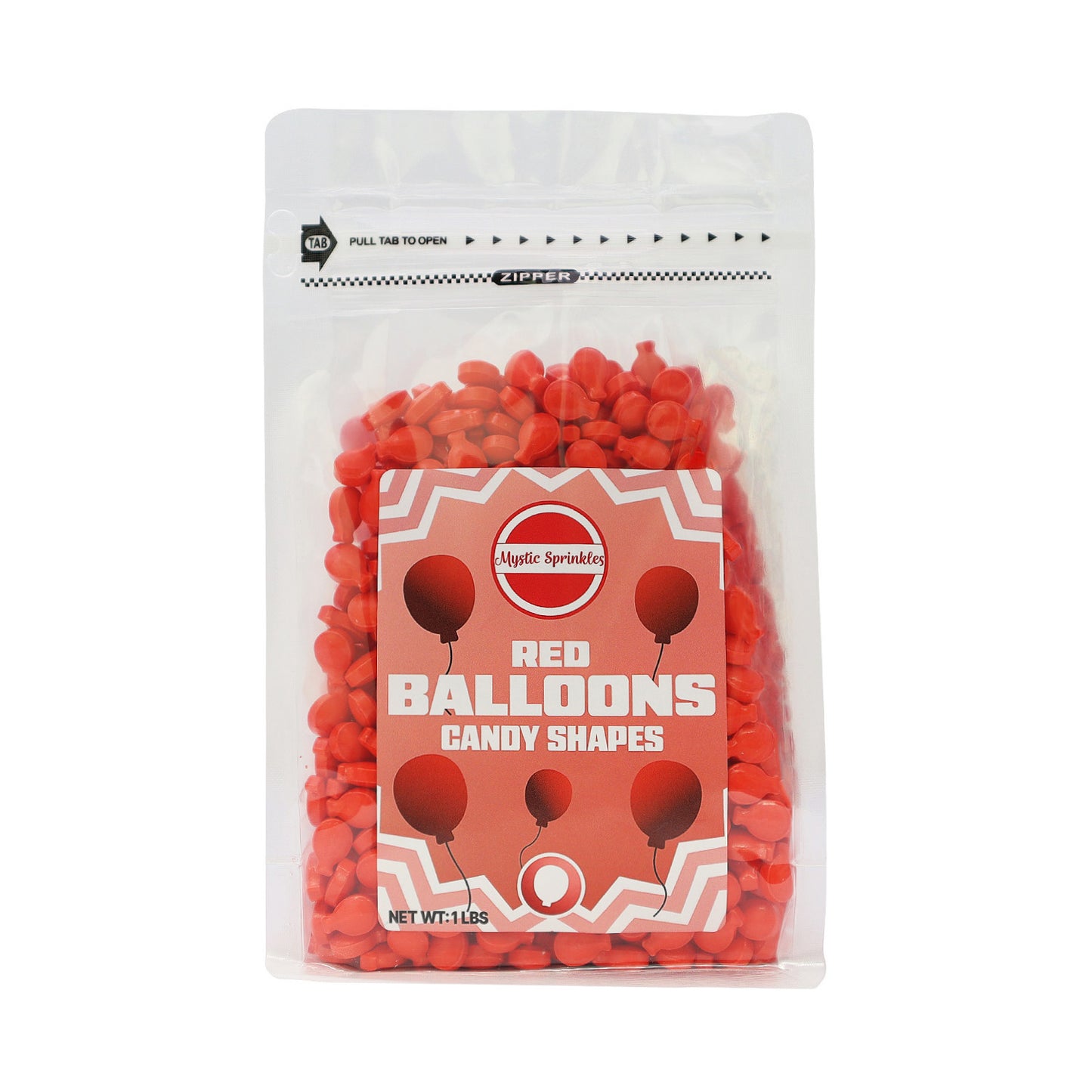 Candy Shapes Red Balloons 2oz