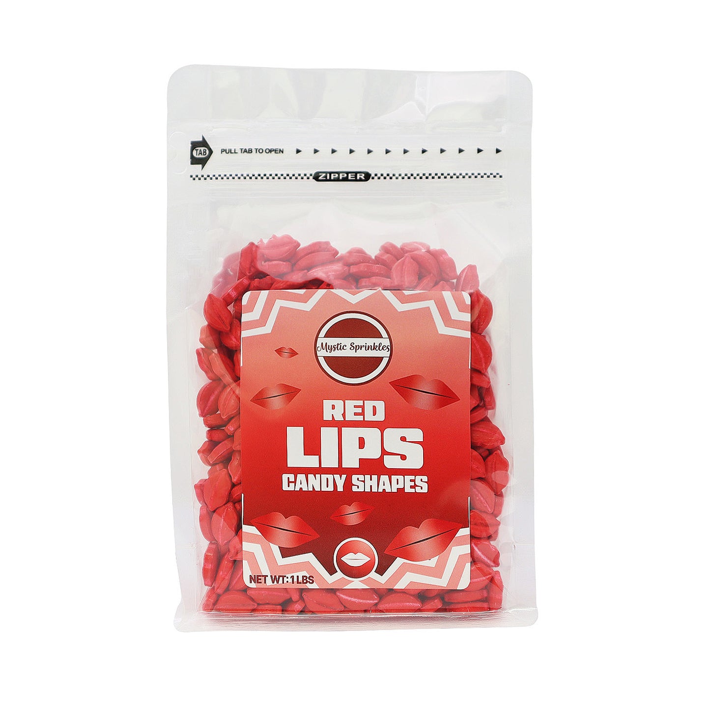 Candy Shapes Red Lips 2oz