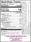 Ribbons of Strength In Gold Sprinkle Mix 3.3oz