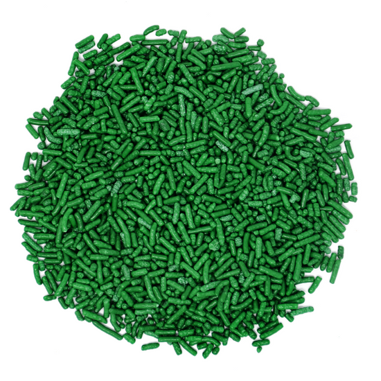 Plumpkins - Gorgeous Green Jimmies 4.2lb Bulk Bag