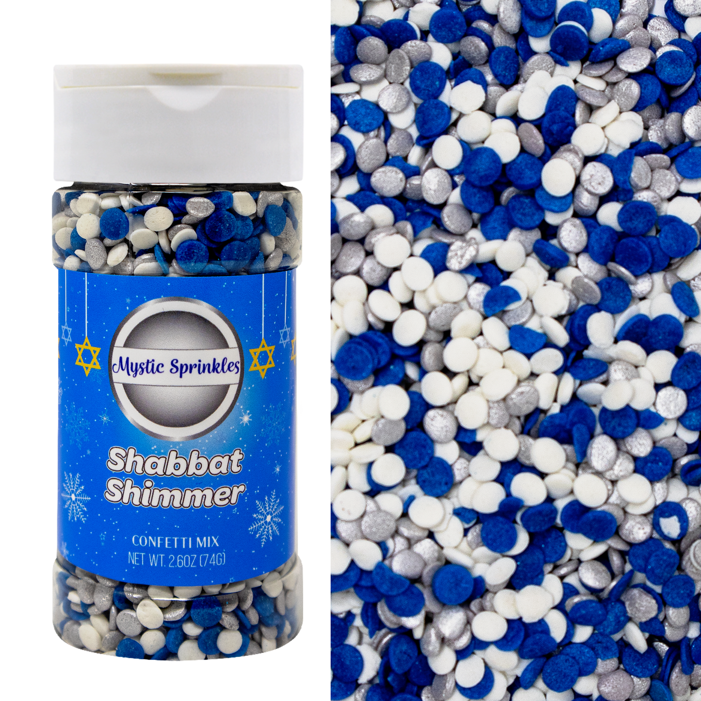 Shabbat Shimmer Confetti Mix 2.6oz