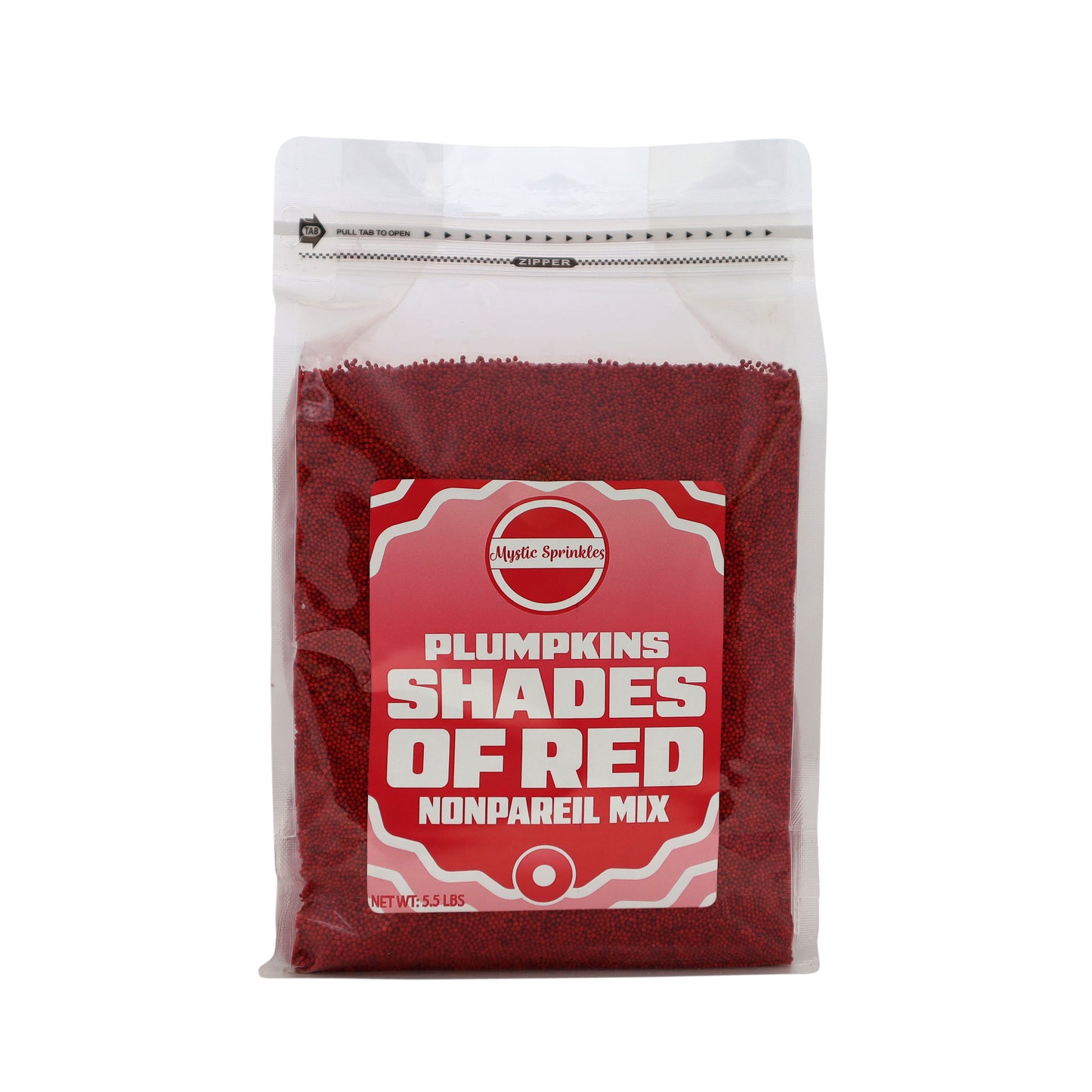 Plumpkins - Shades of Red Nonpareils 5.5lbs Bulk Bag