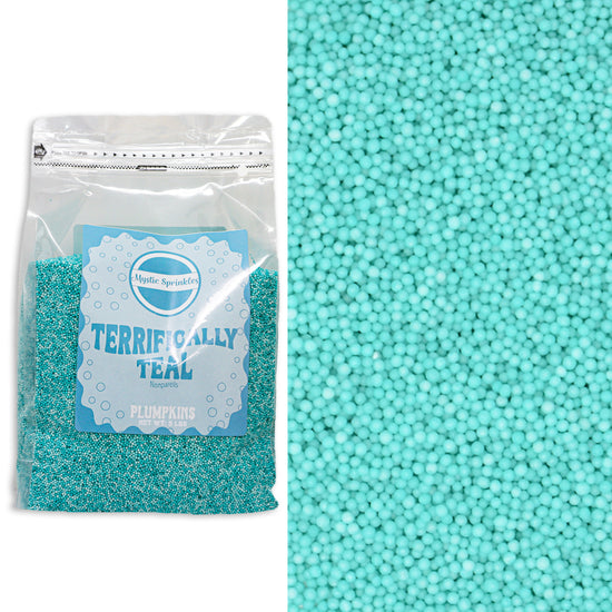 Plumpkins - Terrifically Teal Nonpareils 5lbs Bulk Bag