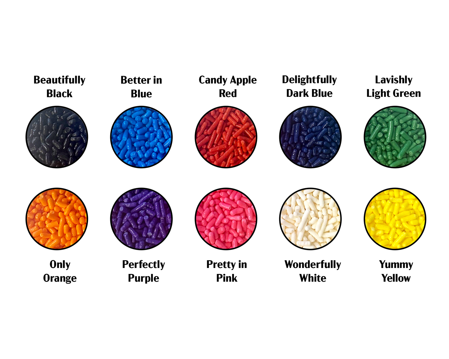 Simply Solids Sprinkle Decorating Kit 6.3oz