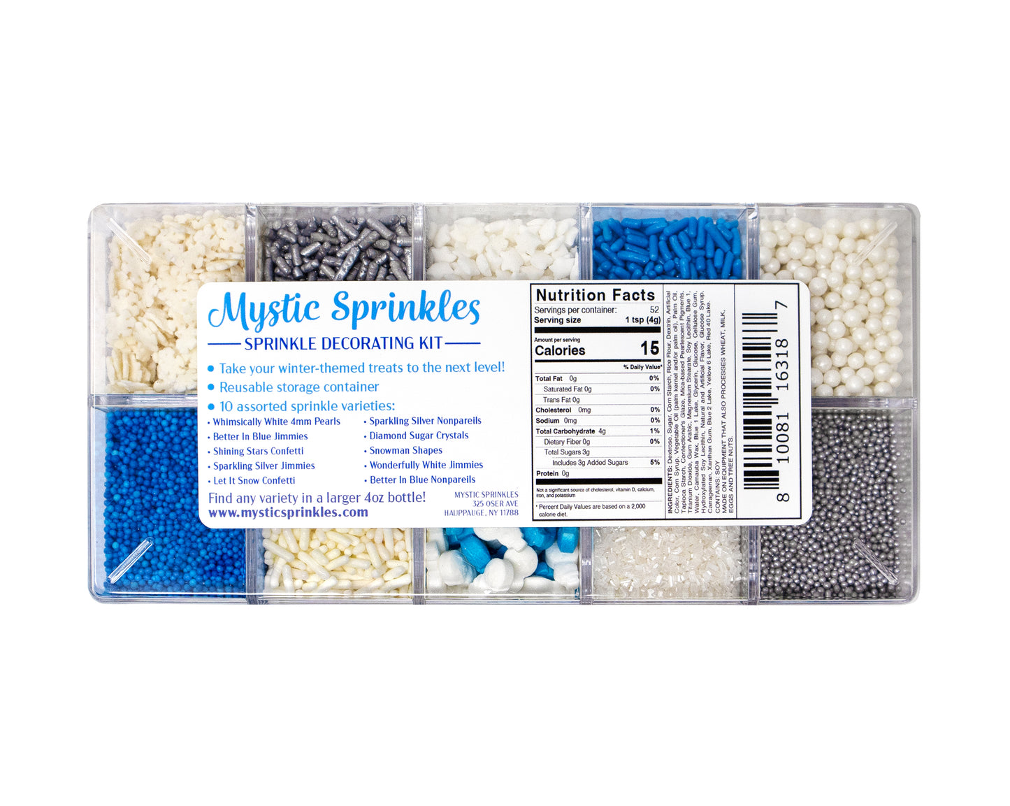 Night Before Christmas Sprinkle Decorating Kit 6.8 oz. – Mystic Sprinkles