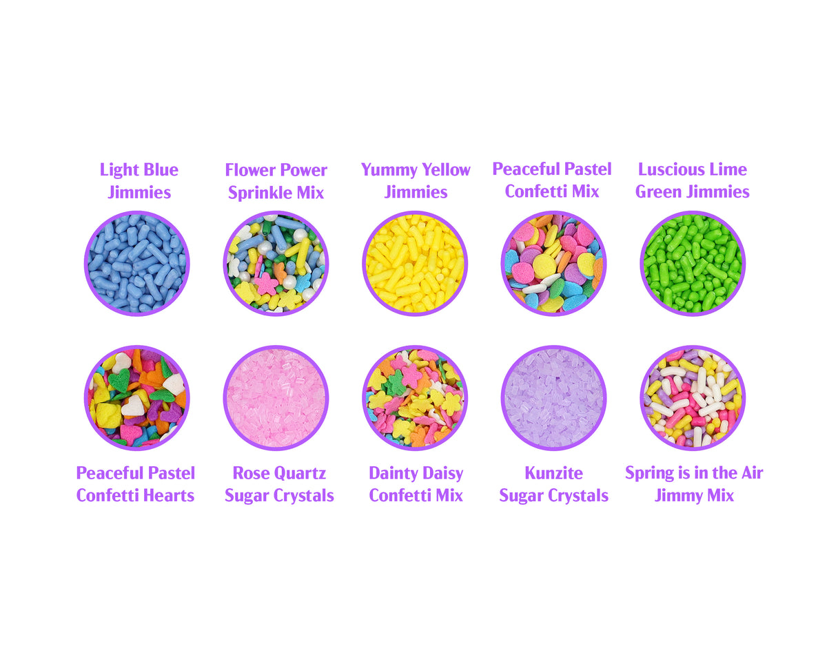 Spring is in the Air Sprinkle Decorating Kit 5.3oz – Mystic Sprinkles