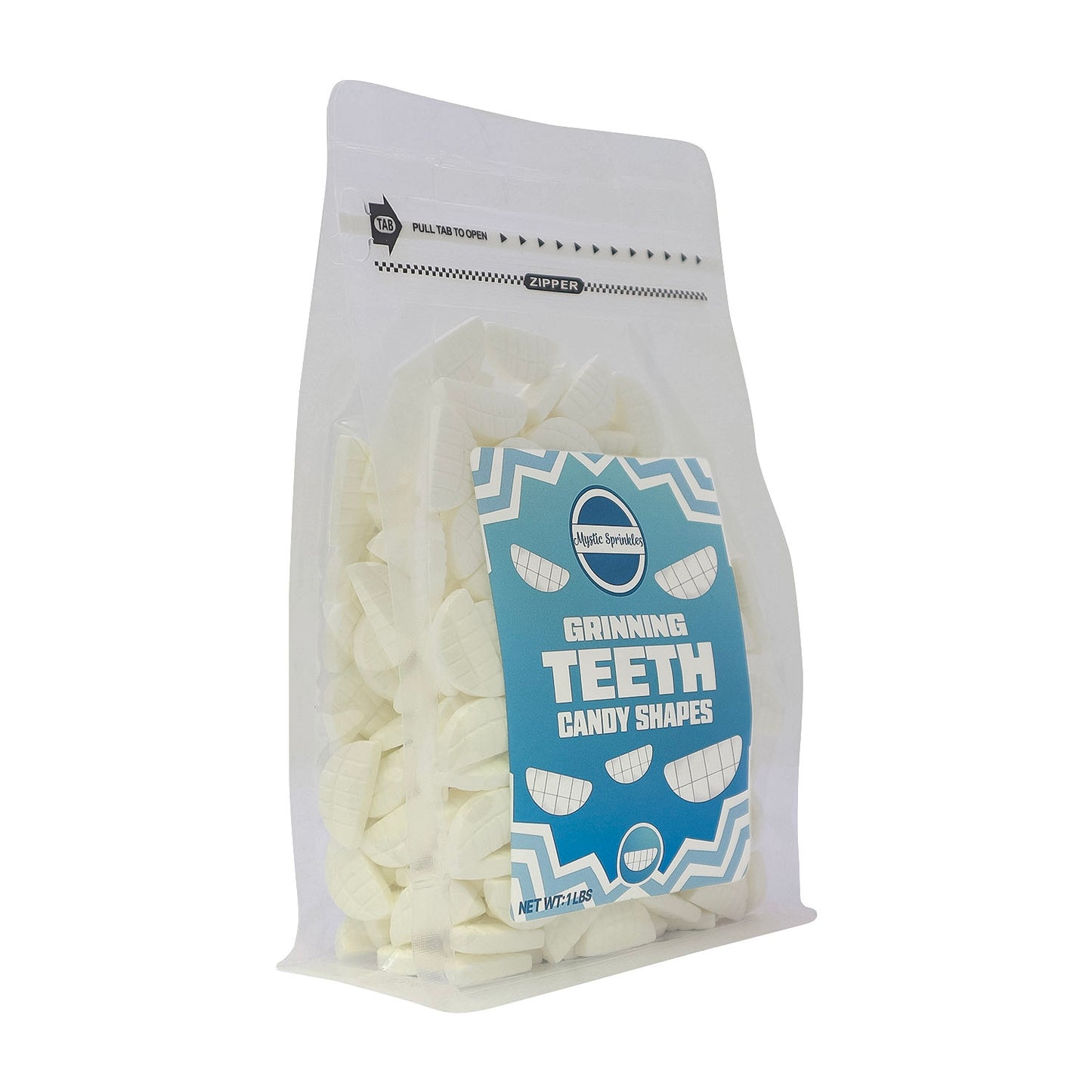 Candy Shapes Grinning Teeth 2oz