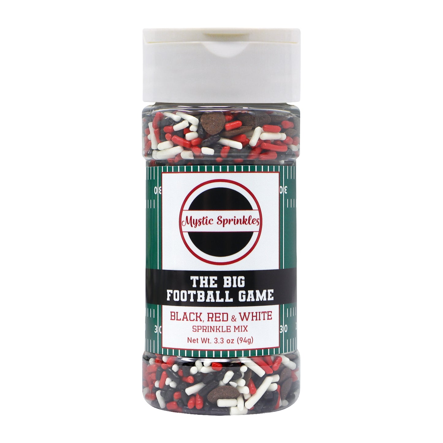 The Big Football Game Black, Red & White Jimmy Mix 3oz Bottle
