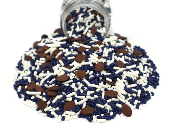 The Big Football Game Navy Blue & White Jimmy Mix 3oz Bottle