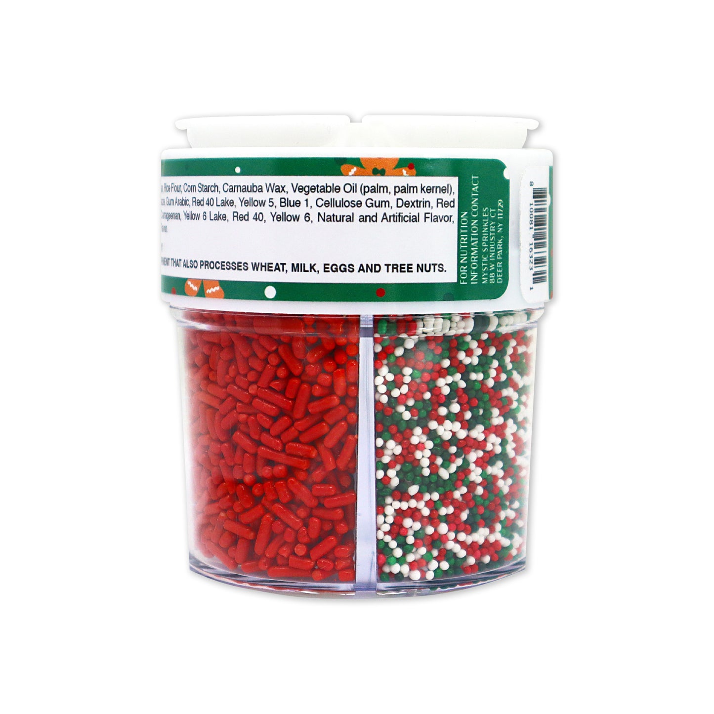 The Gingerbread Man Petite Sprinkle Assortment 3.6oz