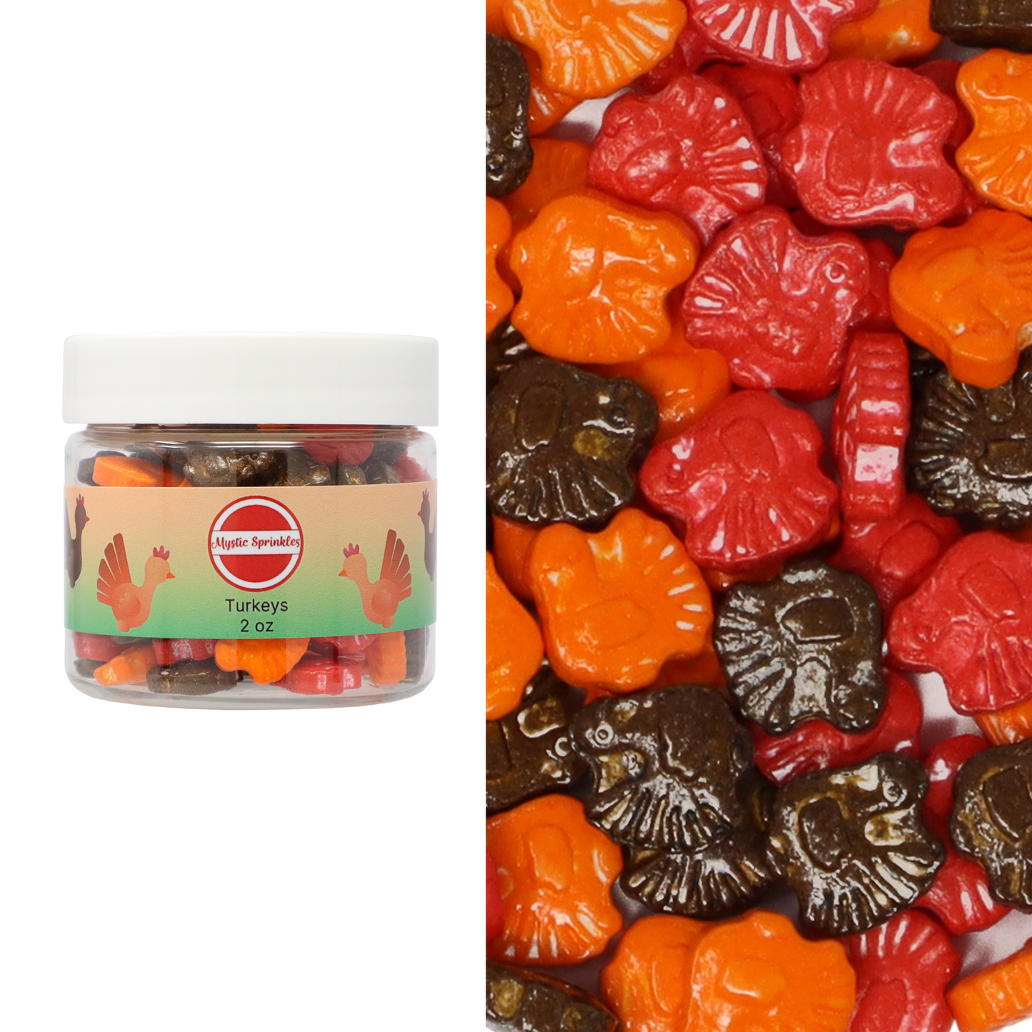 Candy Shapes Turkeys 2oz