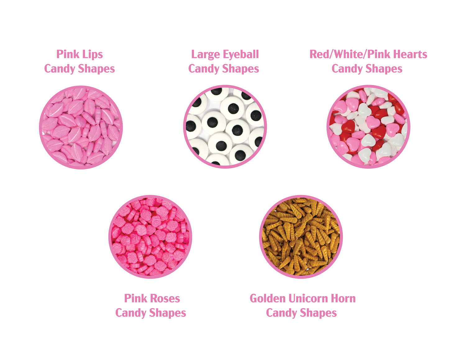 Make A Face Cupcake Kits - Unicorn 2.7oz