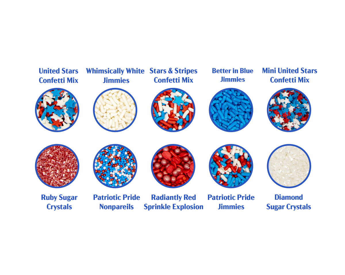 United Stars Decorating Kit 5.5oz – Mystic Sprinkles