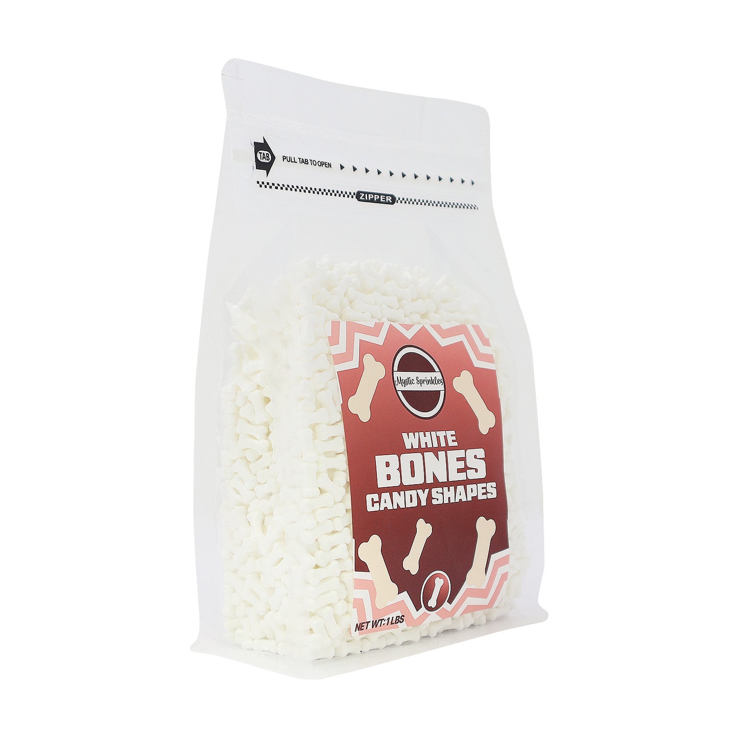 Candy Shapes White Bones