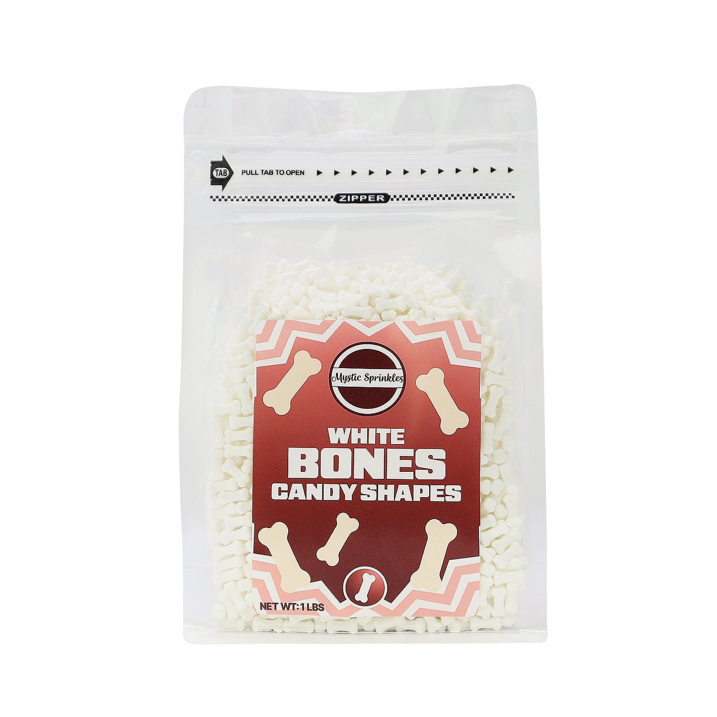 Candy Shapes White Bones