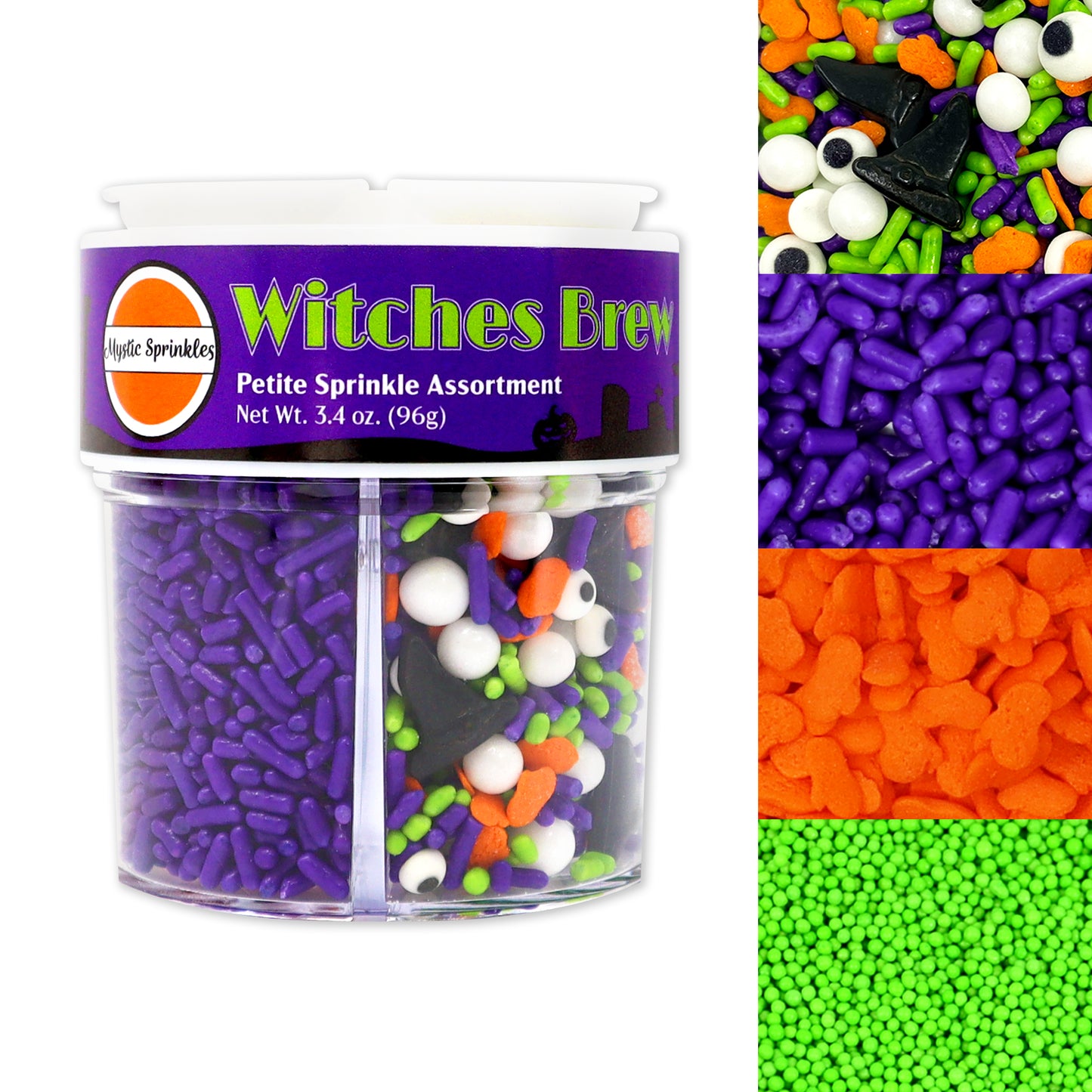 Witches Brew Petite Sprinkle Assortment 3.4oz