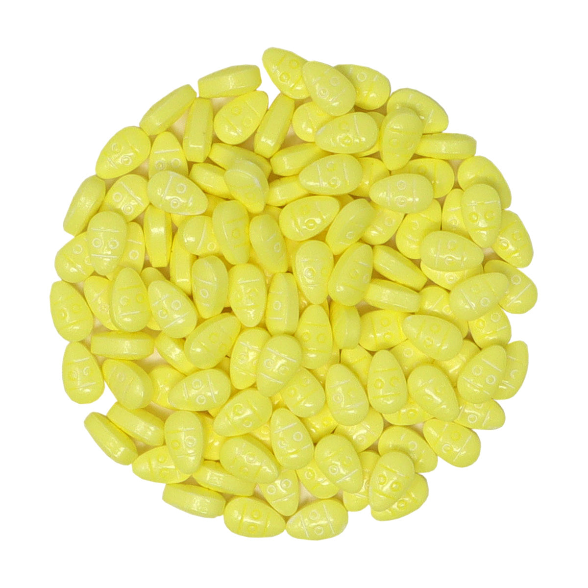 Candy Shapes Yellow Easter Eggs 2oz