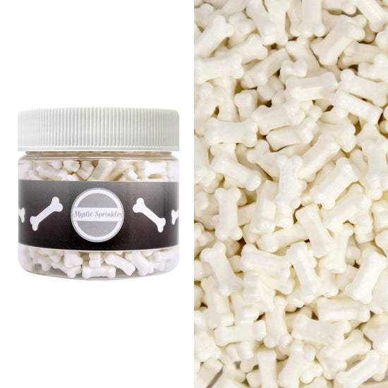 Candy Shapes White Bones 1.8oz