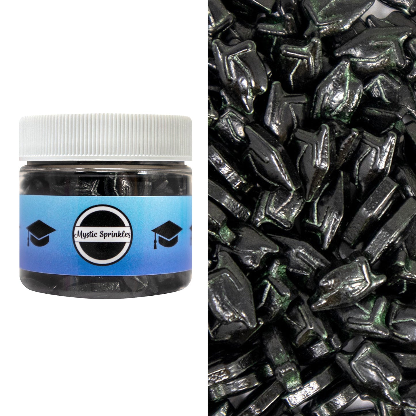 Candy Shapes Graduation Caps 2oz