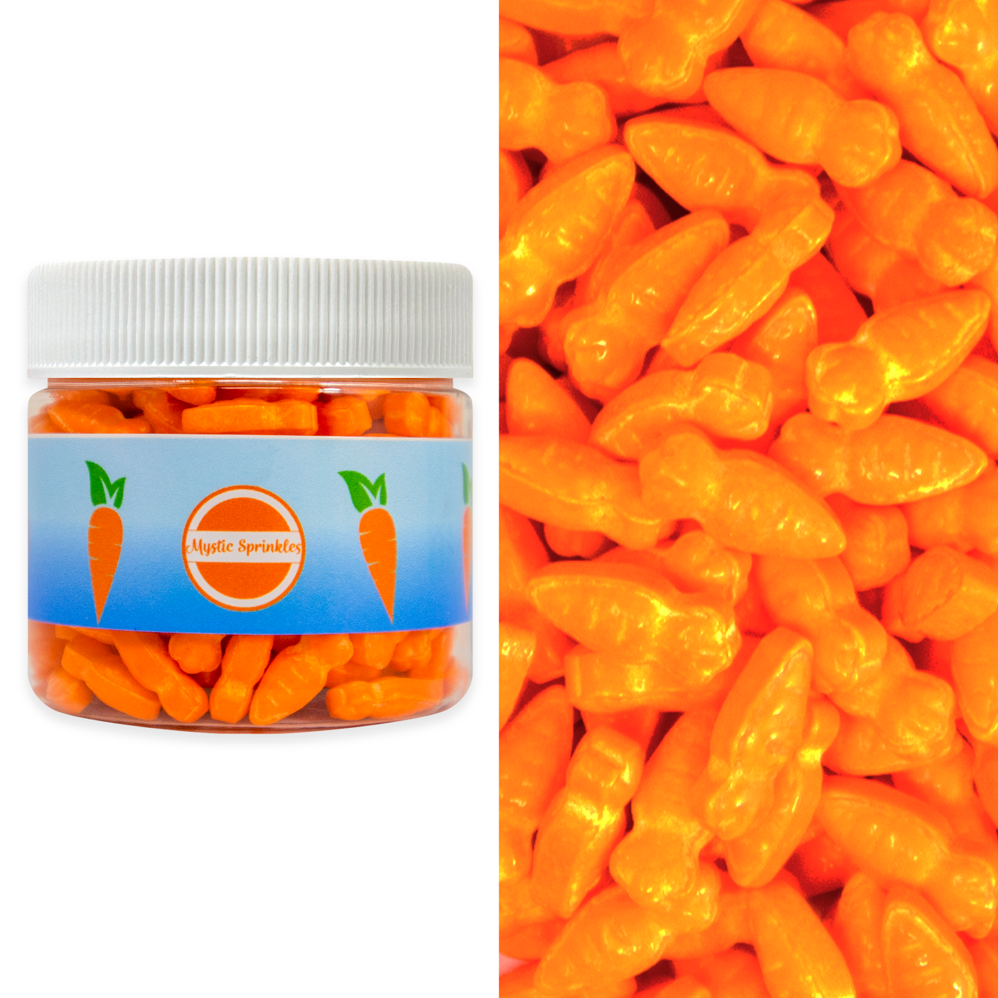 Candy Shapes Carrots 2oz