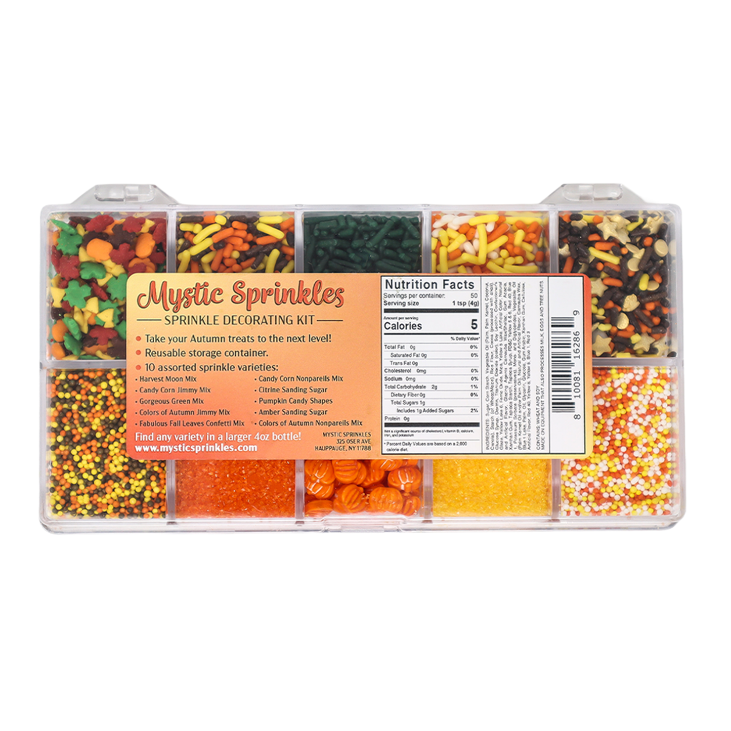 Sweater Weather Sprinkle Decorating Kit 7.1oz