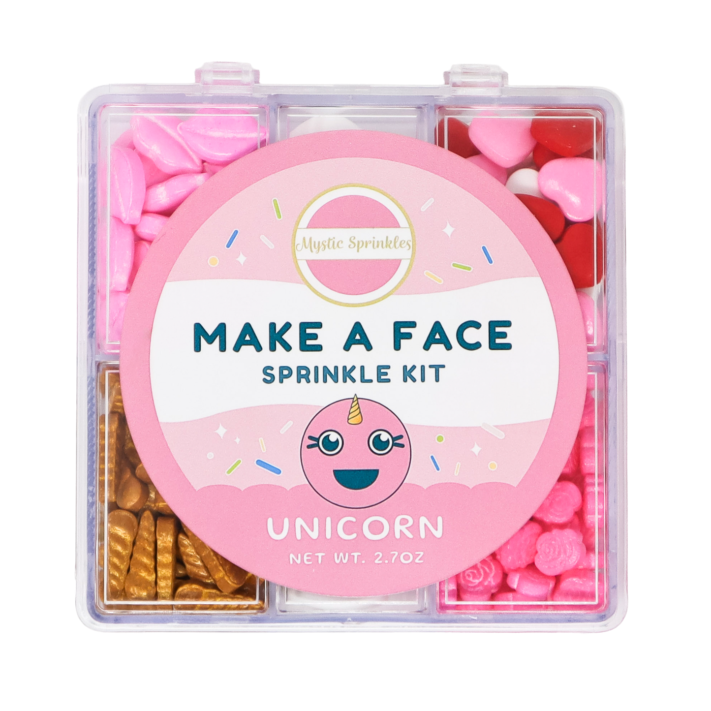 Make A Face Cupcake Kits - Unicorn 2.7oz