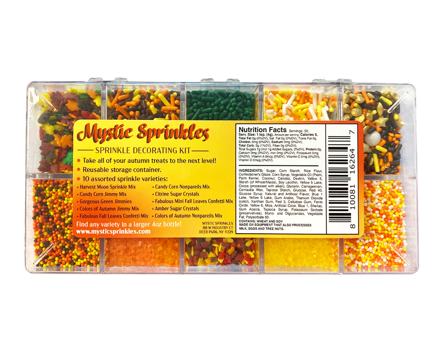 Sweater Weather Sprinkle Decorating Kit 7.1oz