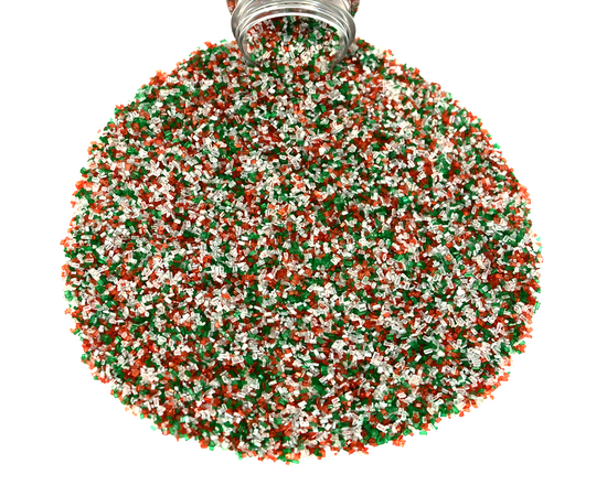 A Classic Christmas in Silver Sugar Crystals 4.2oz Bottle