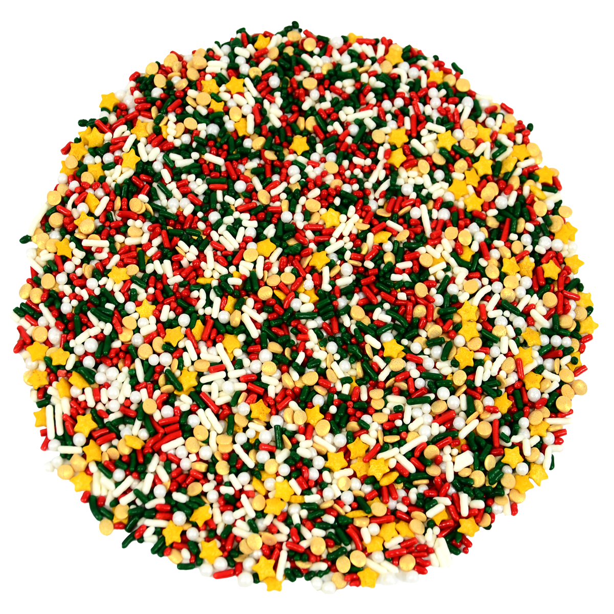 A Classic Christmas in Gold Sprinkle Mix 3.4oz Bottle