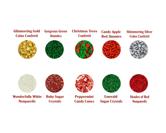 A Classic Christmas Sprinkle Decorating Kit 6.8 oz.