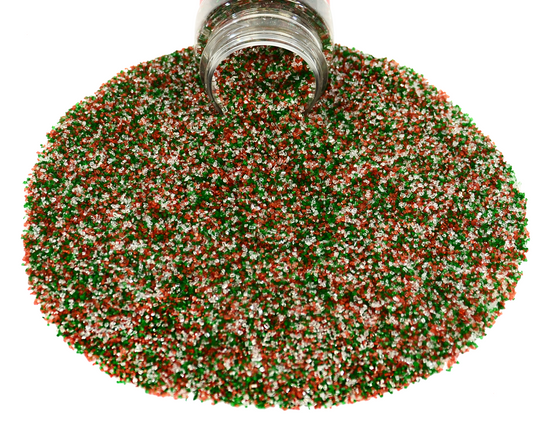 A Classic Christmas in Silver Sanding Sugar 4oz Bottle