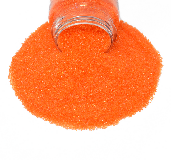 Amber - Orange Sanding Sugar 4oz