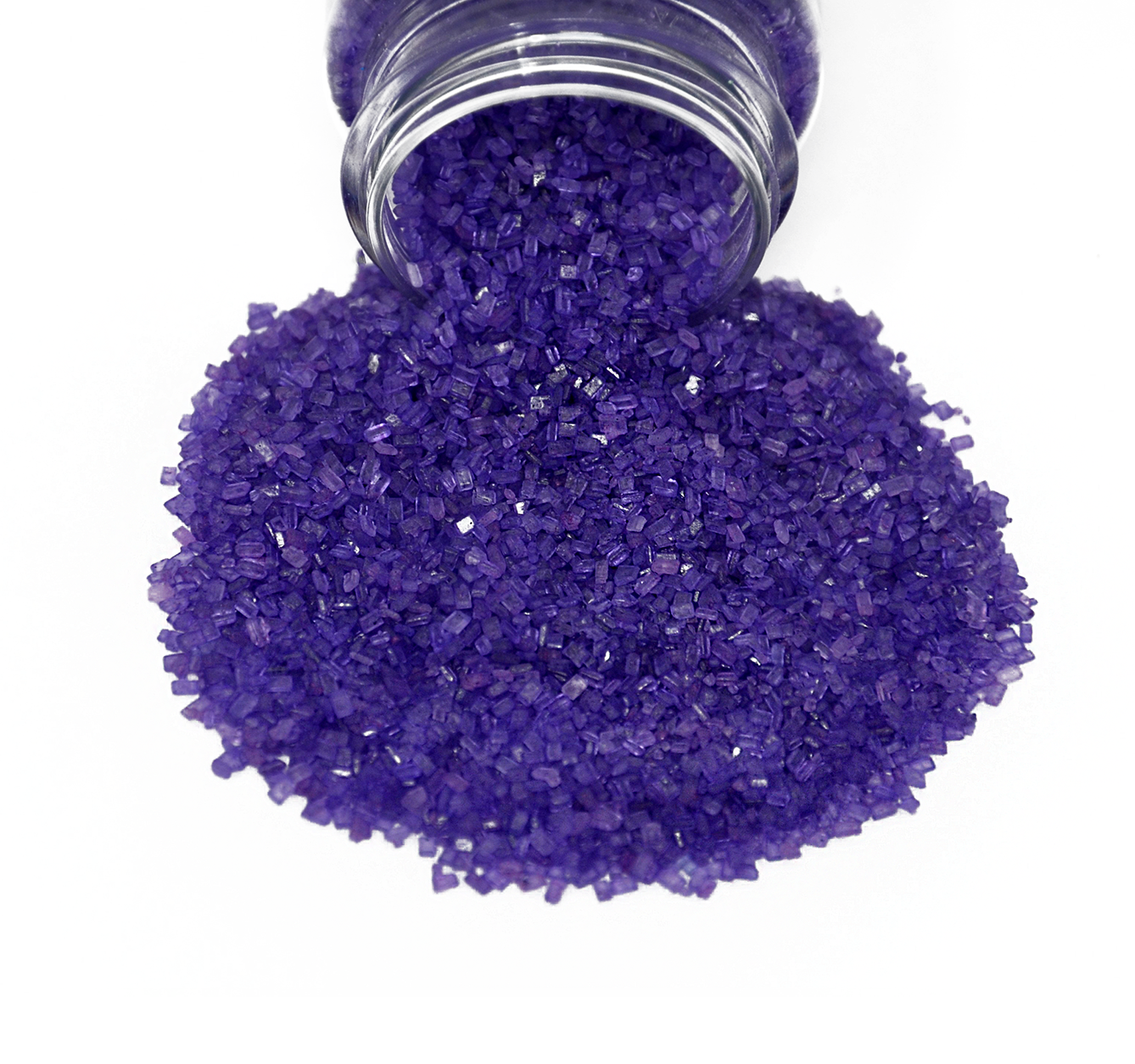 Load image into Gallery viewer, Amethyst - Purple Sugar Crystals 4.2oz Bottle
